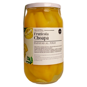 Papayas al jugo