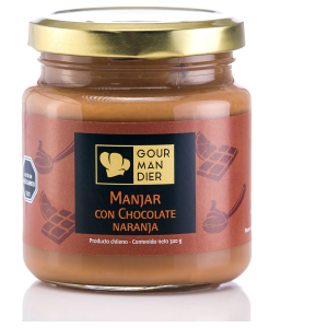 Manjar chocolate naranja