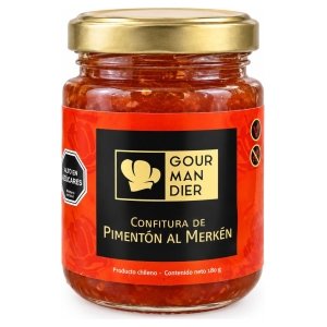 Confitura de pimentón al merkén